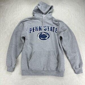 Penn‎ State Nittany Lions Hoodie  Mens Gray Football Pullover No Tag "Read"